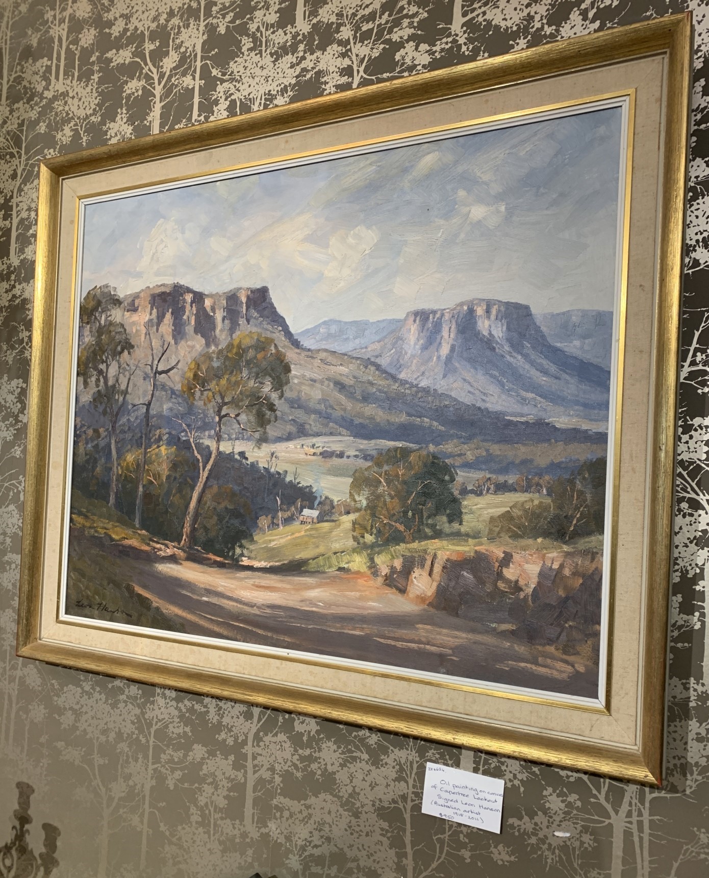 ZZ4624 Australian Oil Painting Antiques   ZZ4624s 