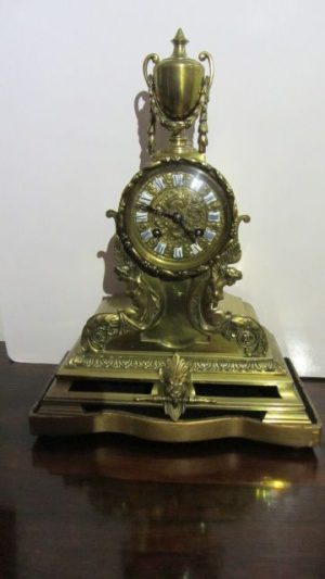 ZZ2090-Brass Mantle Clock