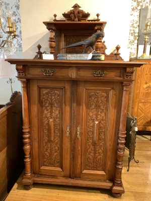 ZZ4176  Walnut Vertigo Cabinet