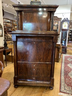 ZZ4209  Biedermeier Secretaire a abbatant