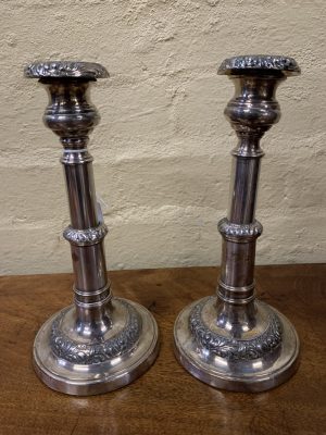 ZZ4232 Pair of telescopic candlesticks