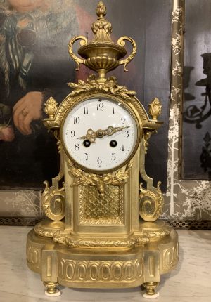 ZZ4314 French Ormolu Clock
