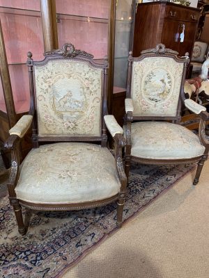 Pair of French Armchairs