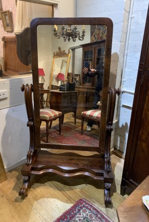 ZZ4602 Victorian Cheval Mirror