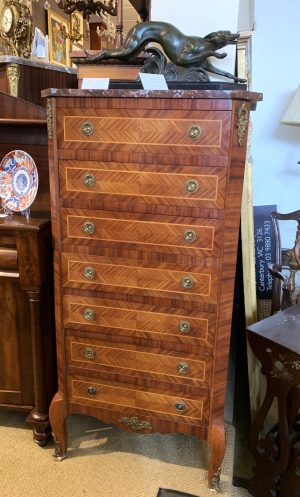 ZZ4715 French Semainier Chest of Drawers