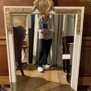 ZZ4807  French Painted Mirror