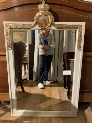 ZZ4807 French Painted Mirror