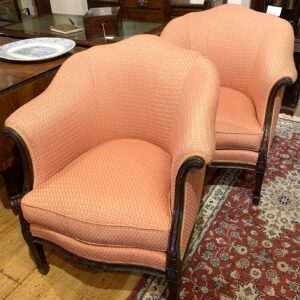ZZ5039 Pair of Adams Style Tub Chairs