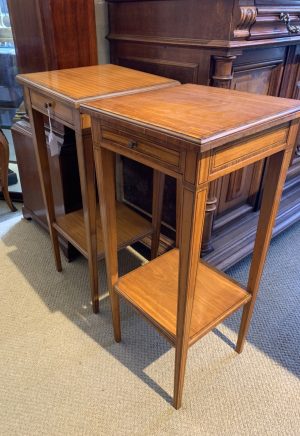 ZZ5045A  Satinwood Side Tables