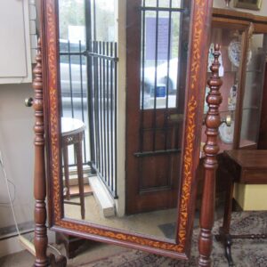ZZ5360   Inlaid Cheval Mirror
