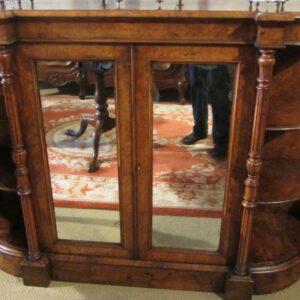 ZZ5495 Burr Walnut Credenza