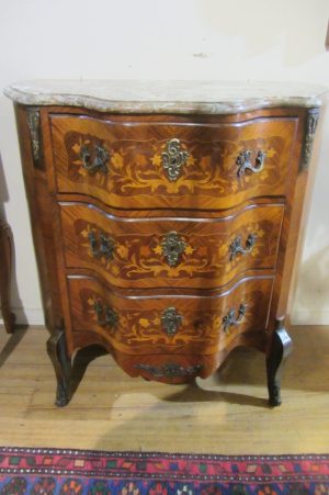 ZZ5563 French Inlaid Commode