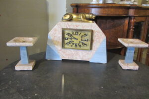 ZZ4315   Art Deco Clock Set
